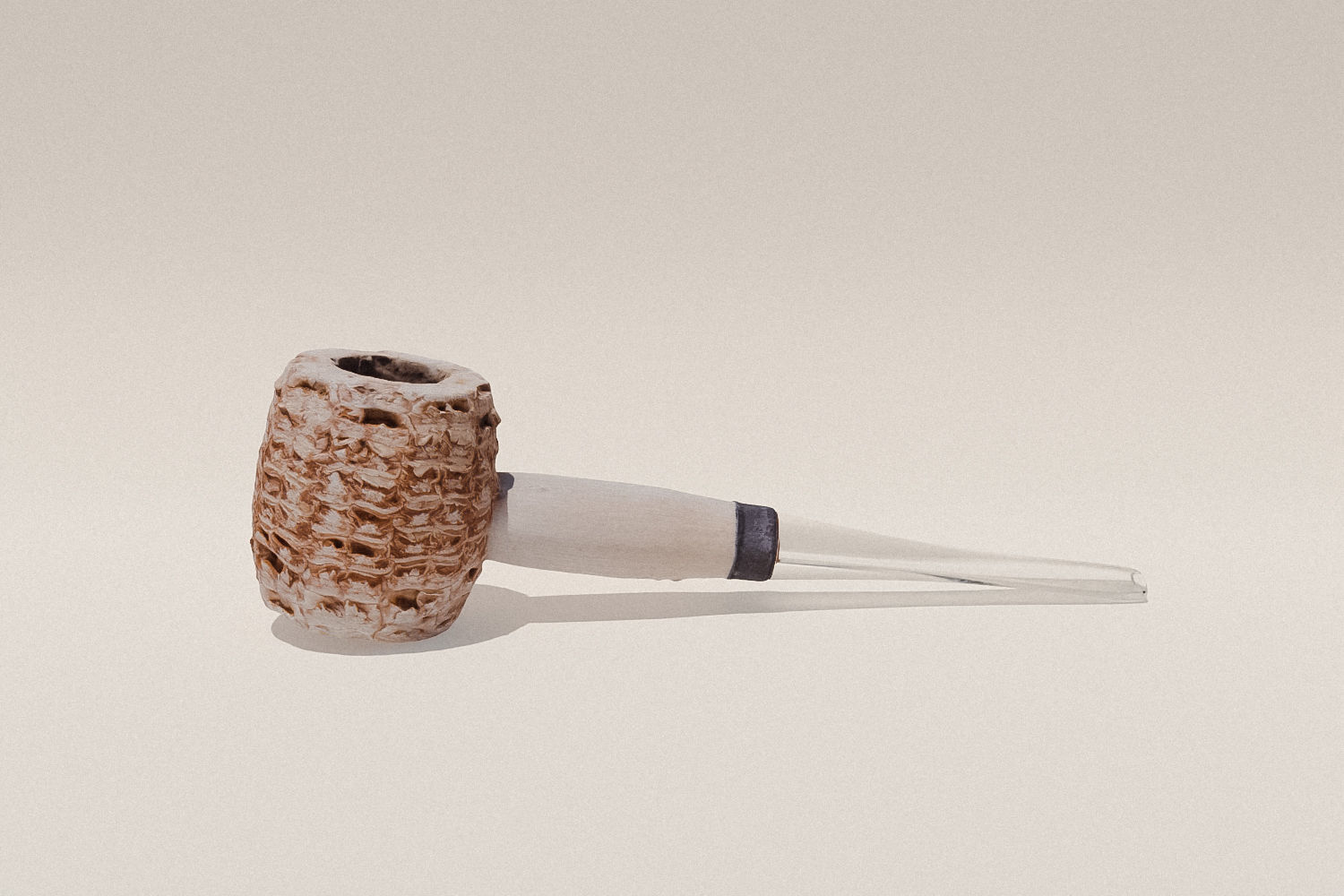 Photoscanned Realistic Corn Cob Pipe 3D model_1
