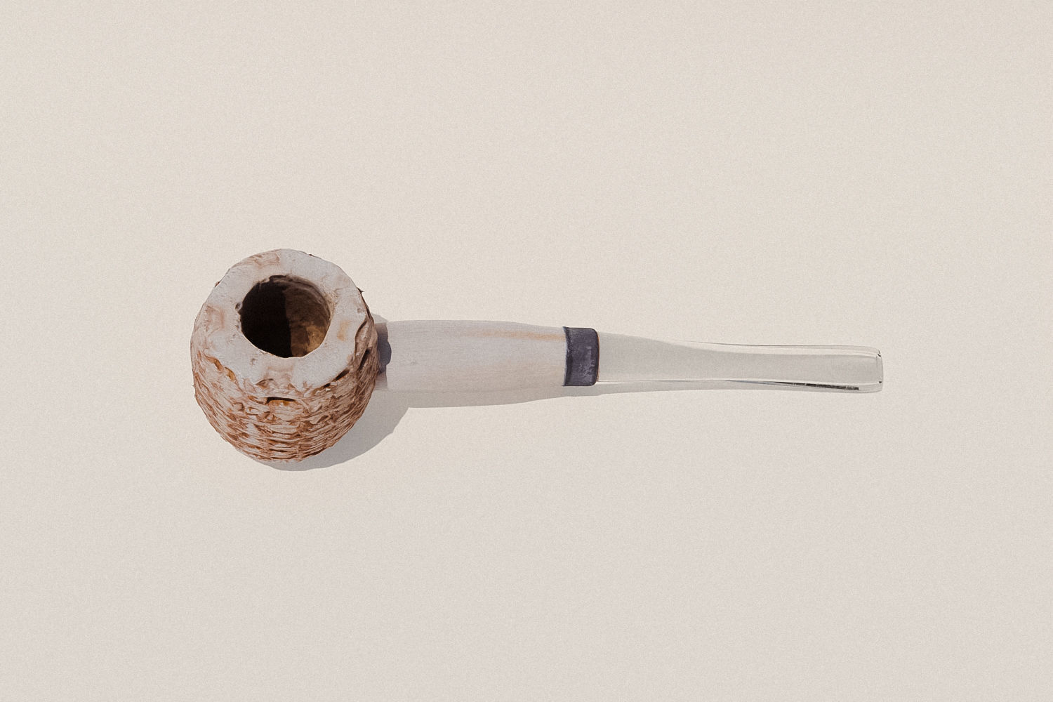 Photoscanned Realistic Corn Cob Pipe 3D model_8