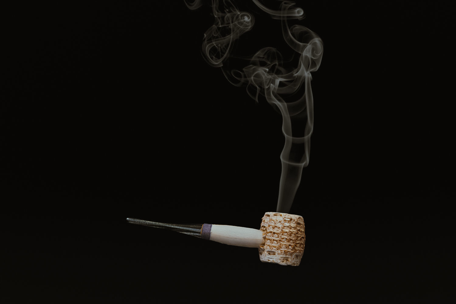 Photoscanned Realistic Corn Cob Pipe 3D model_6