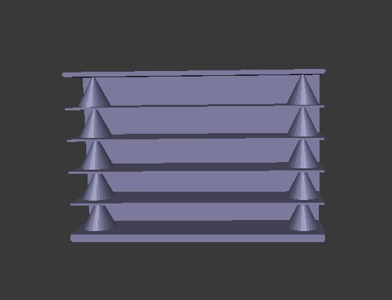 Christmas Bookshelf Free low-poly 3D model_3