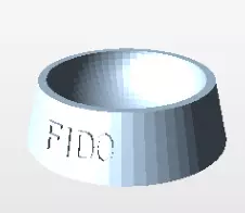 pet bowl Free 3D print model