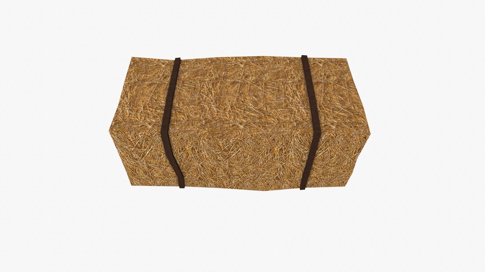 Straw Pack Low-poly 3D model_10