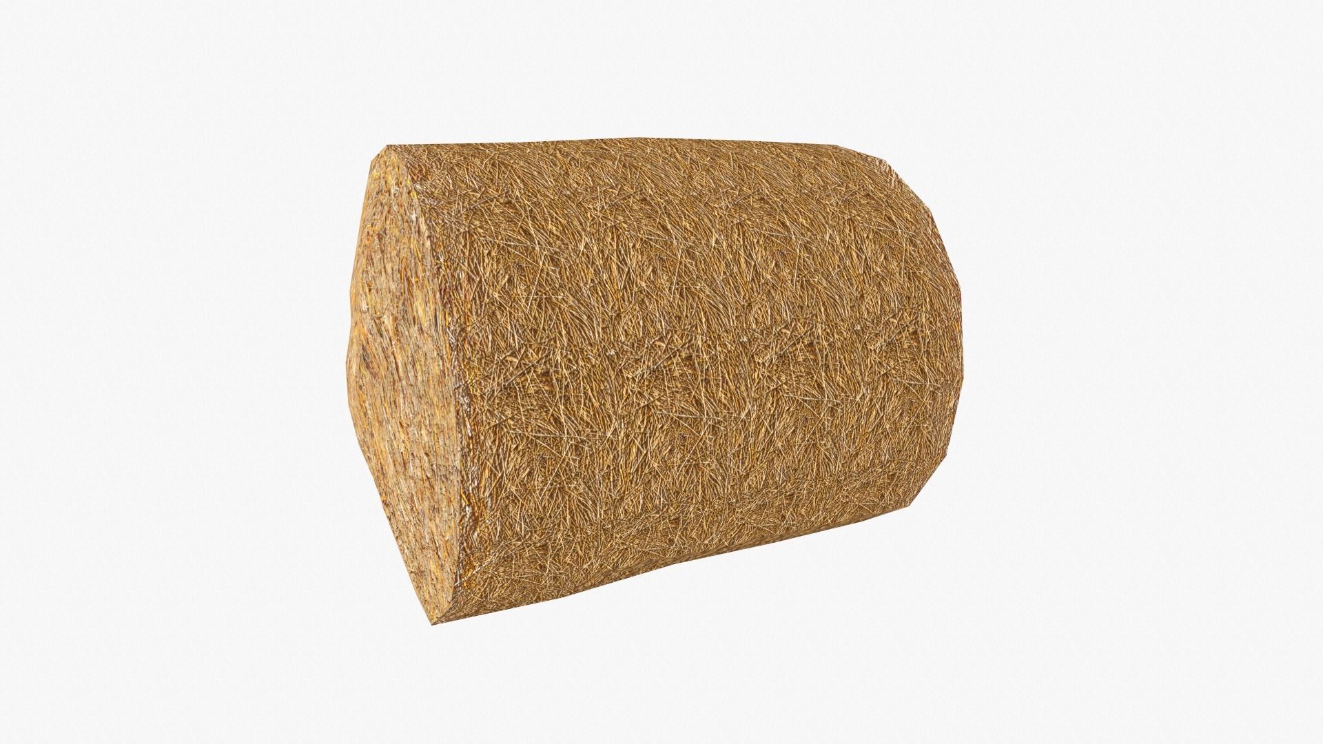 Straw Pack Low-poly 3D model_1