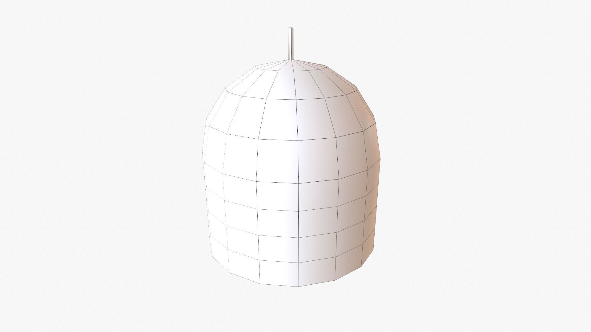 Straw Pack Low-poly 3D model_8