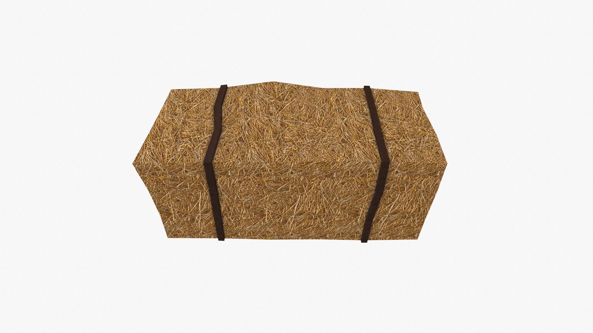 Straw Pack Low-poly 3D model_11