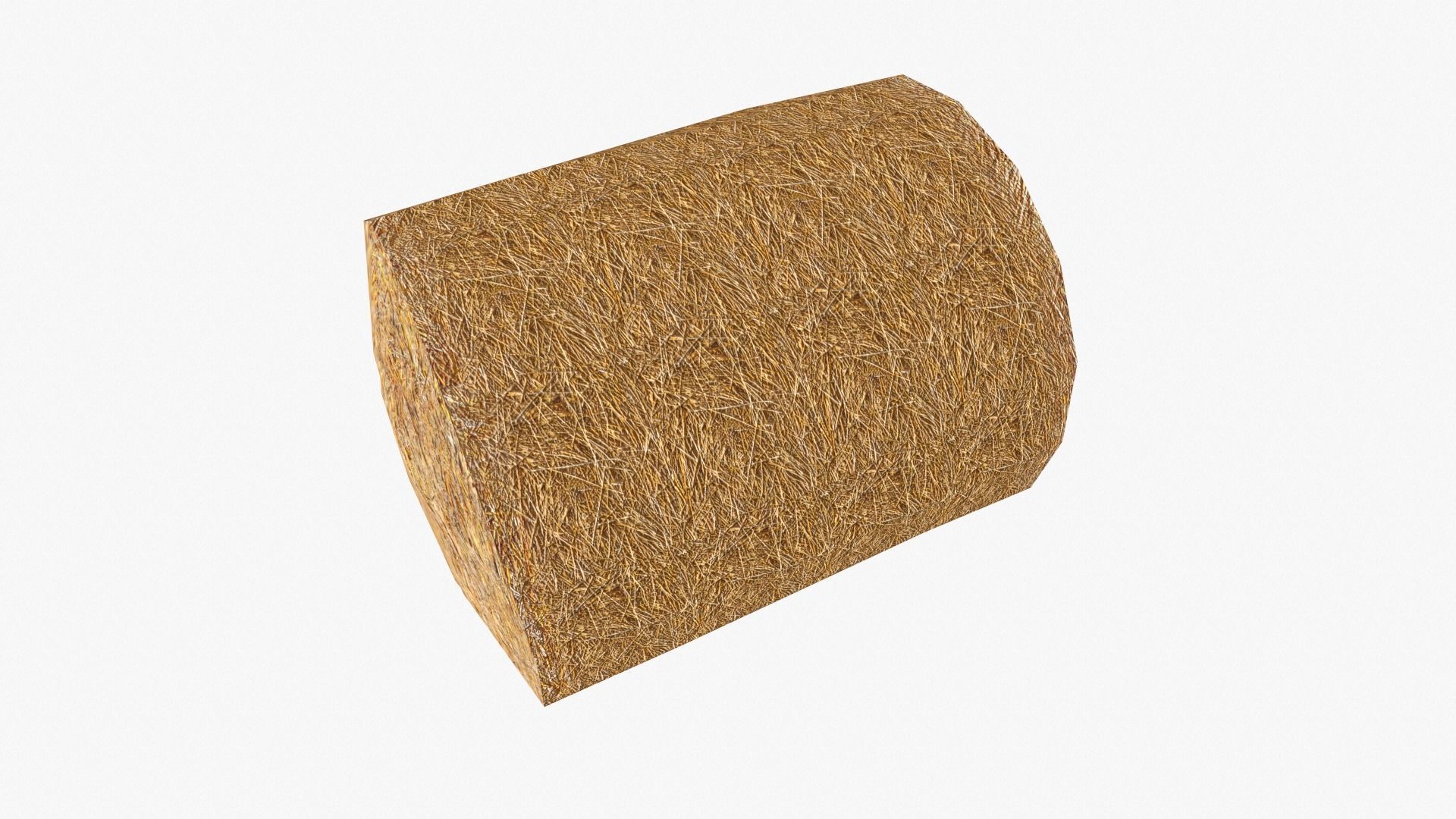 Straw Pack Low-poly 3D model_2