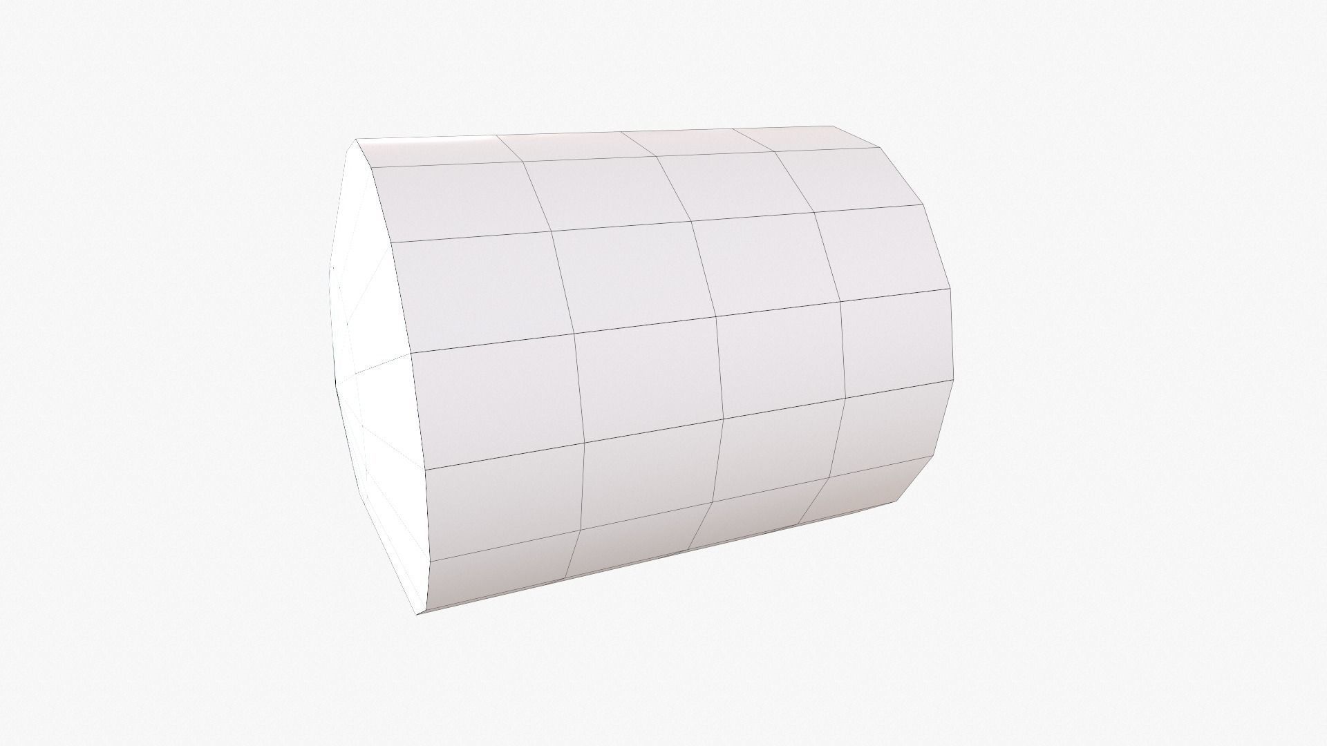 Straw Pack Low-poly 3D model_4