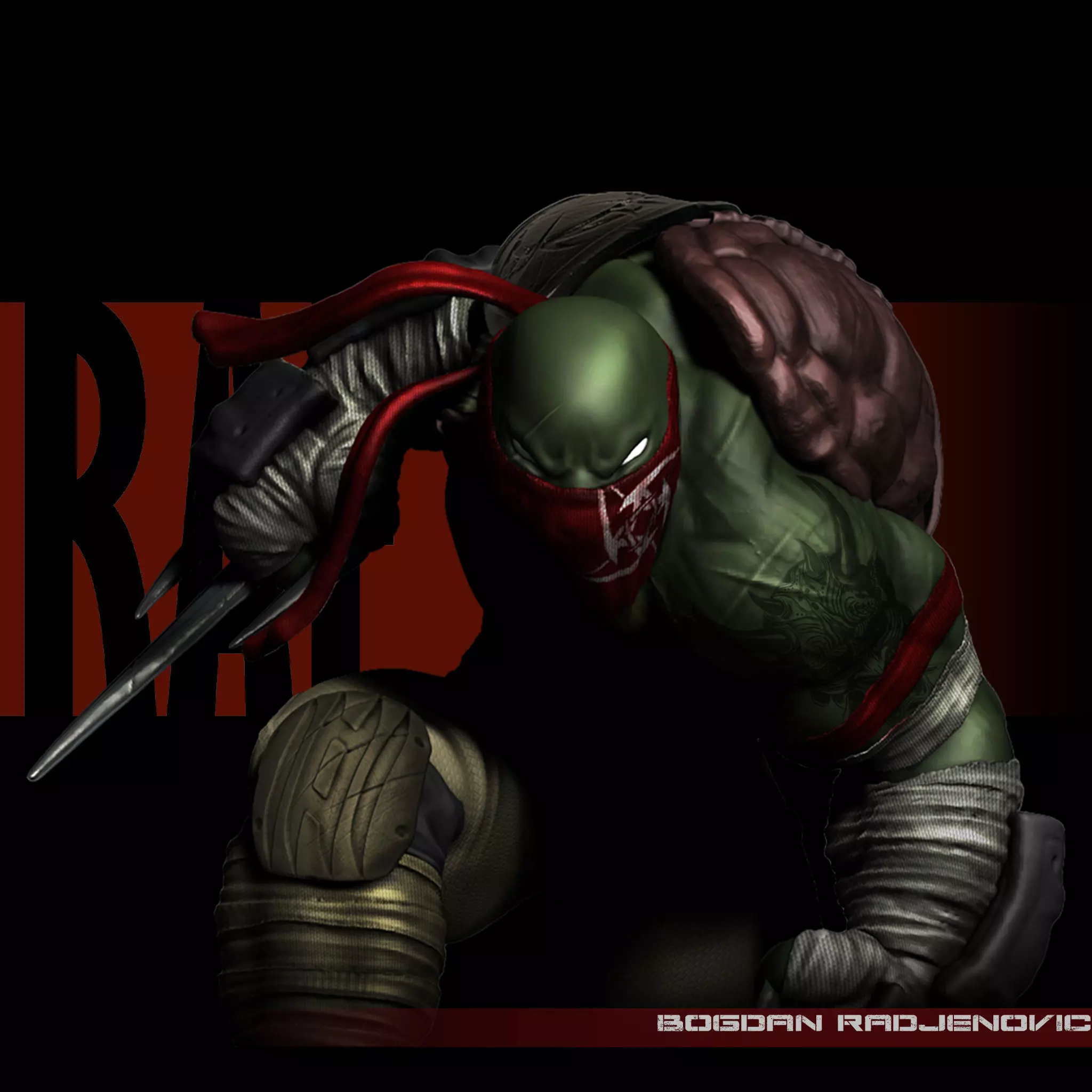 Raphael TMNT 3D print model