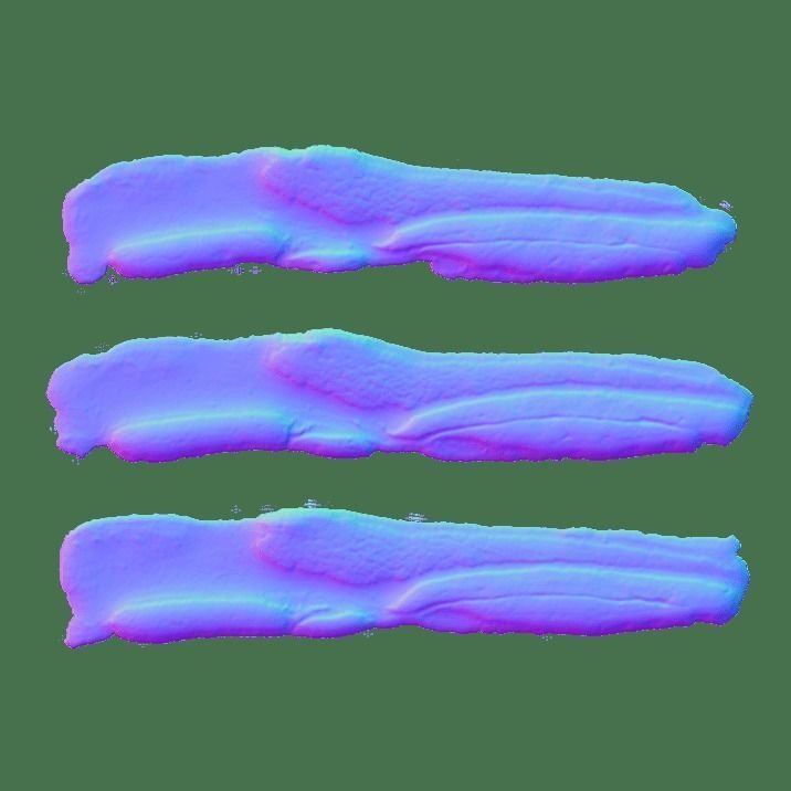 Sliced Bacon 2 3D model_8