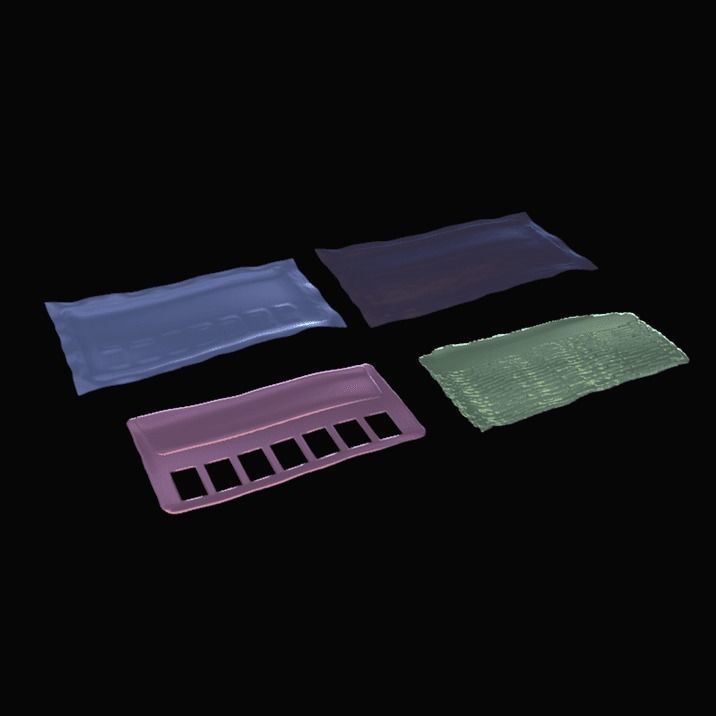 Sliced Bacon 2 3D model_6