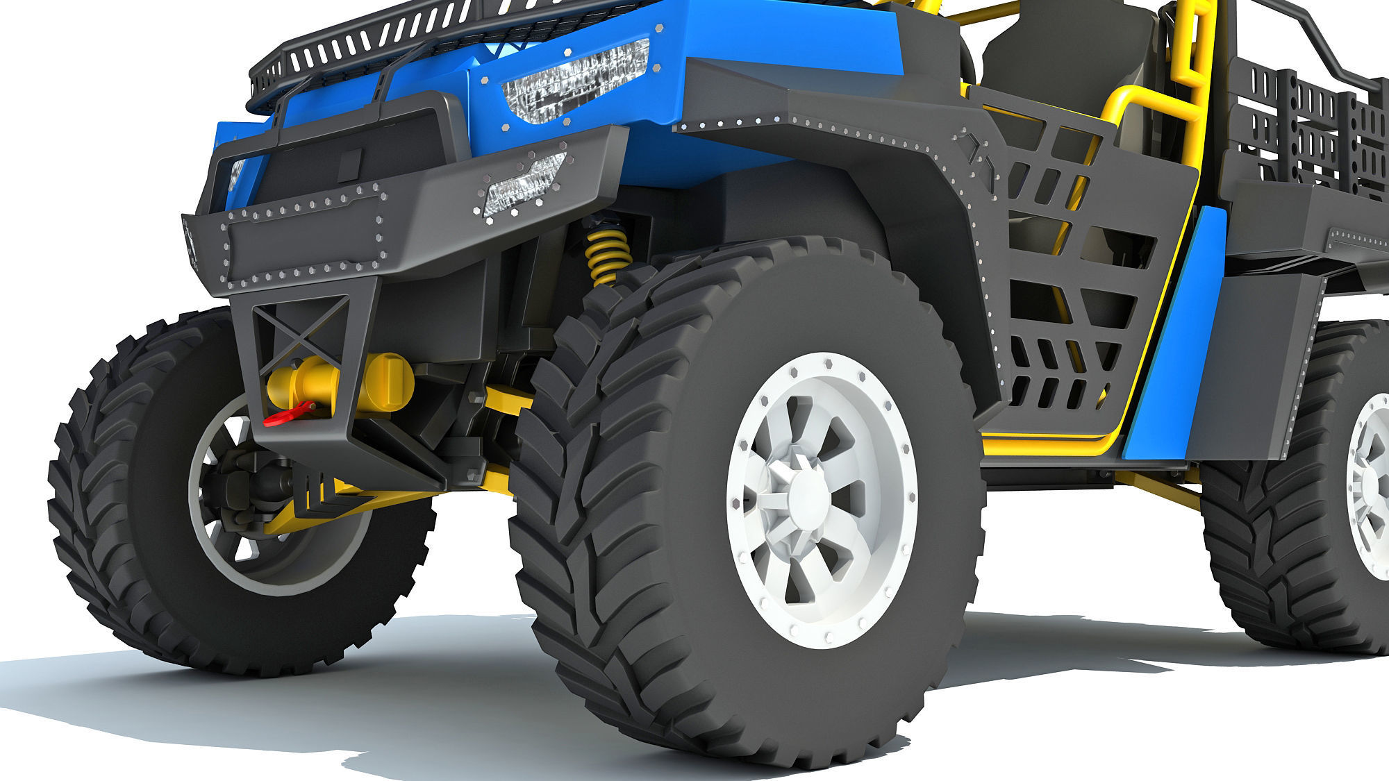 UTV Utility Vehicle 3D model_11