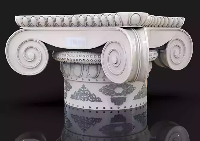 column head 002 3D model