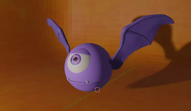One eyed monster Free 3D model