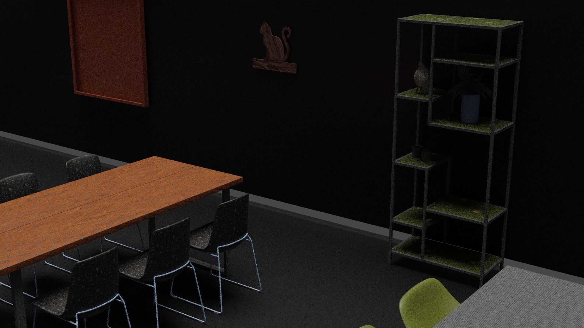 Living Room 3D model_2