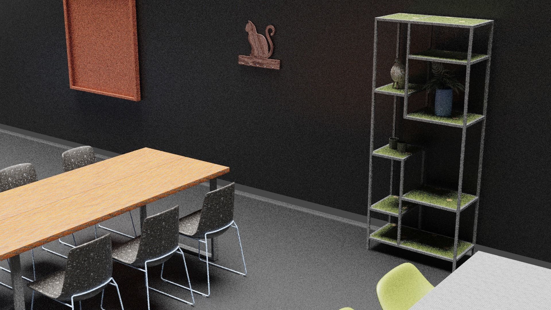 Living Room 3D model_3