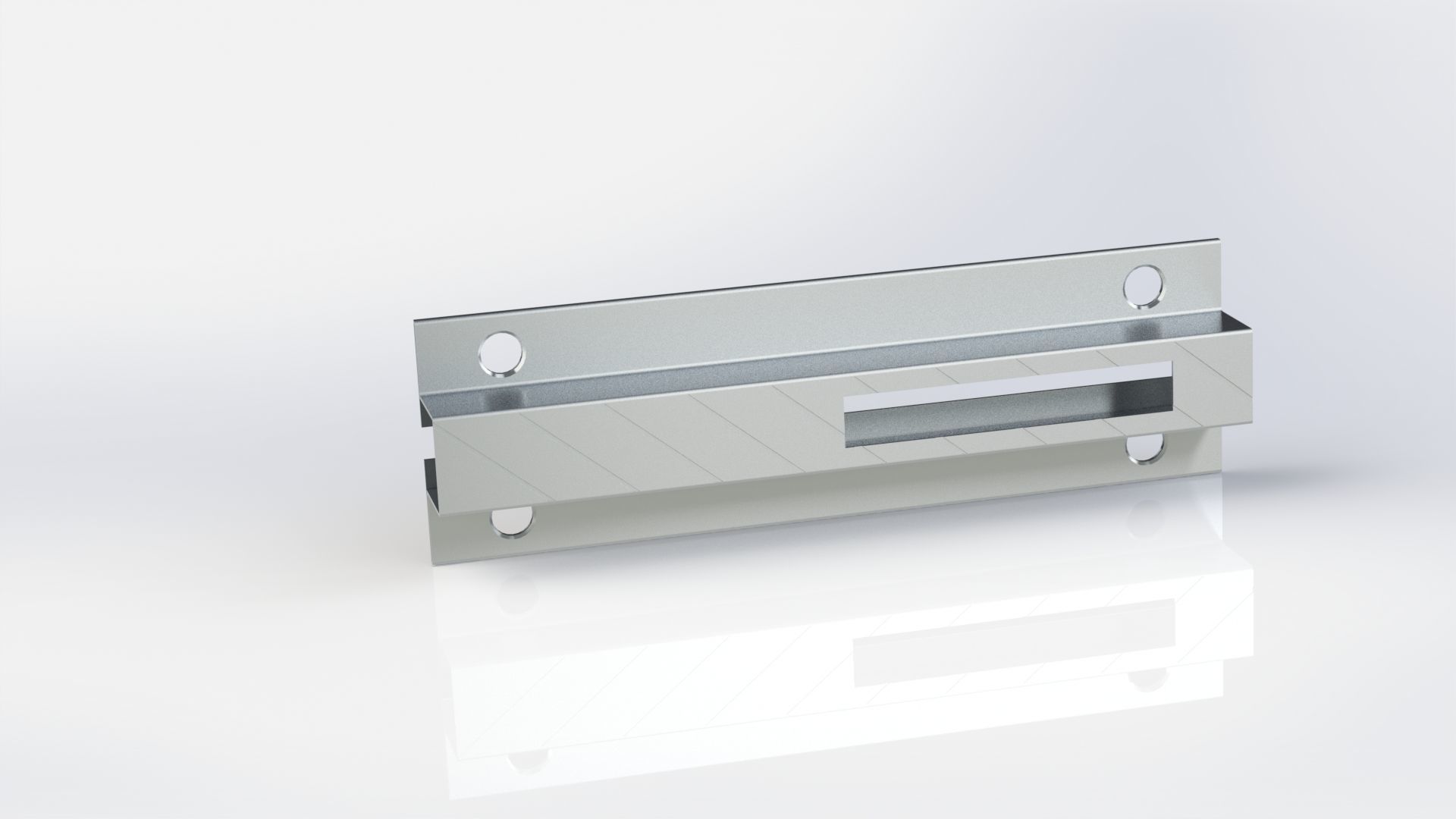 Door Latch 3D print model_2