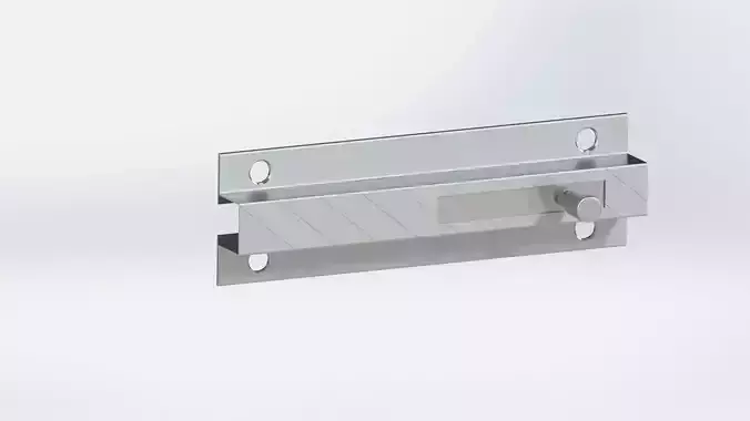 Door Latch 3D print model