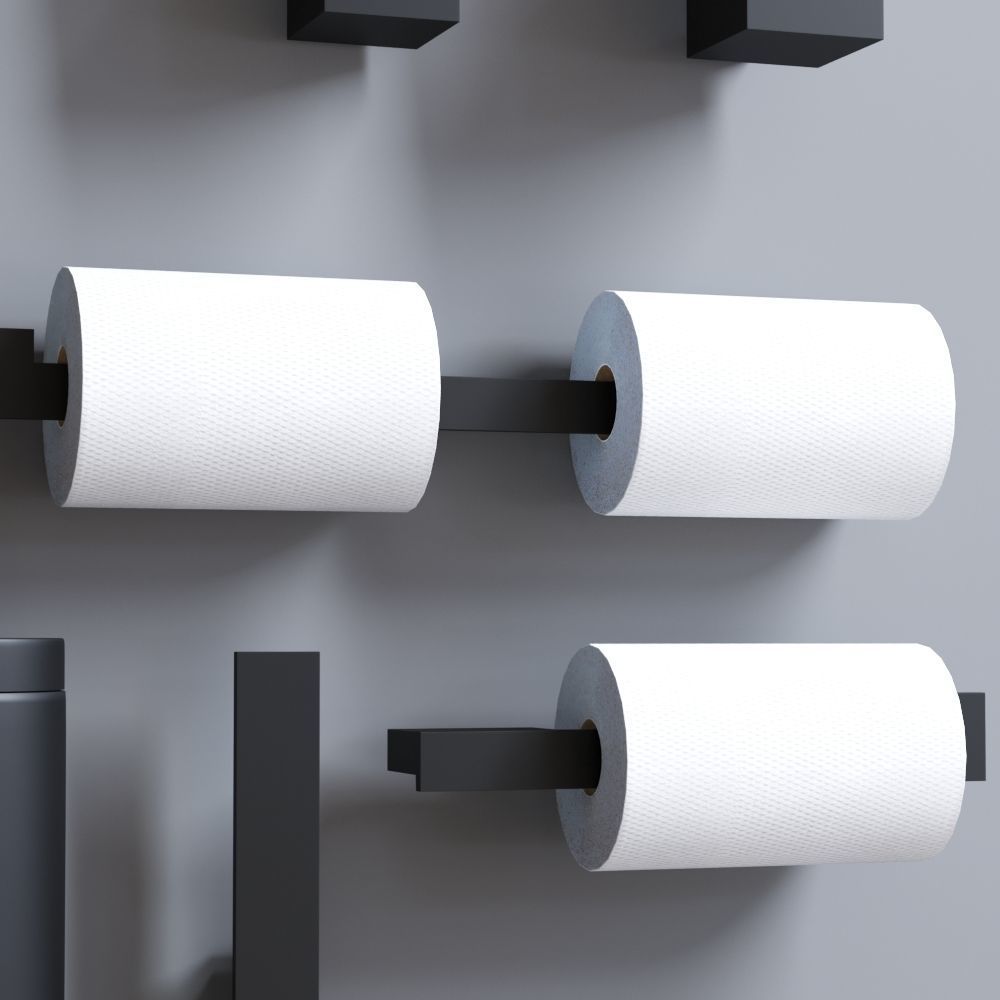 Sanco Monogram bathroom set 3D model_4