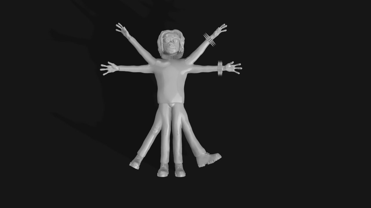 WUNNA   Gunna 3D print model_2