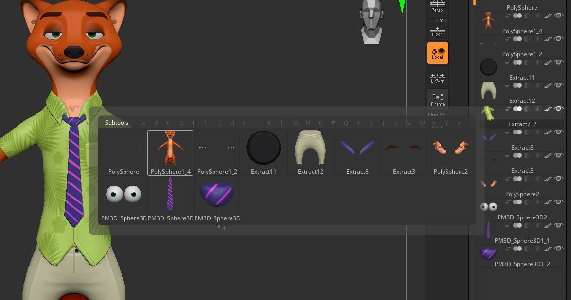 Nick Wilde 3D model_7