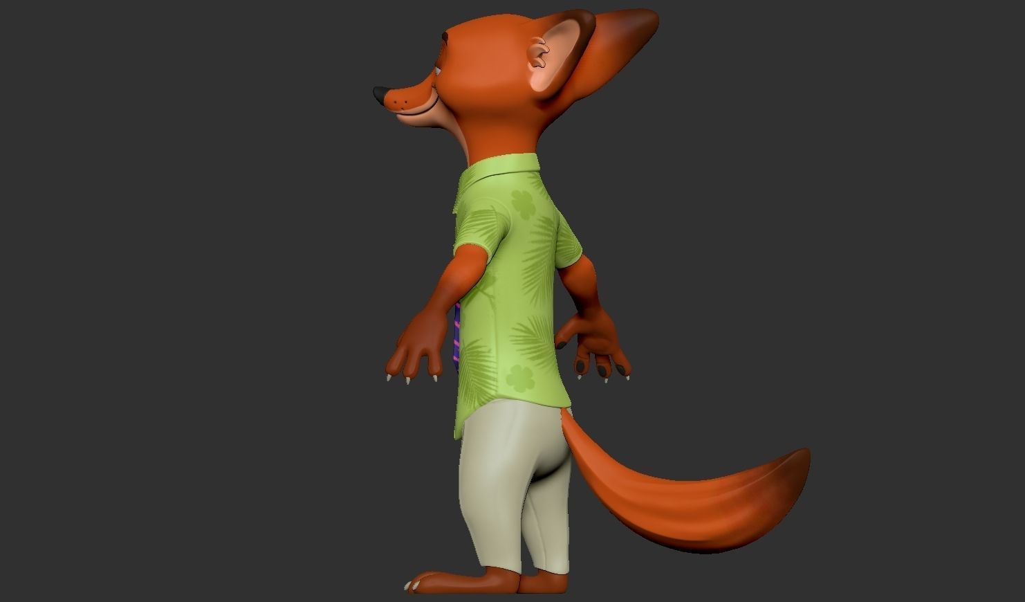 Nick Wilde 3D model_6