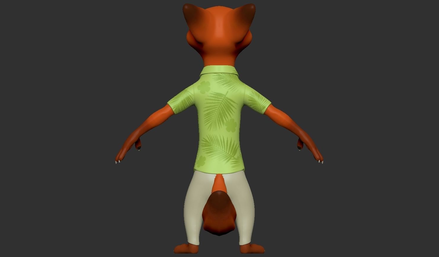 Nick Wilde 3D model_5
