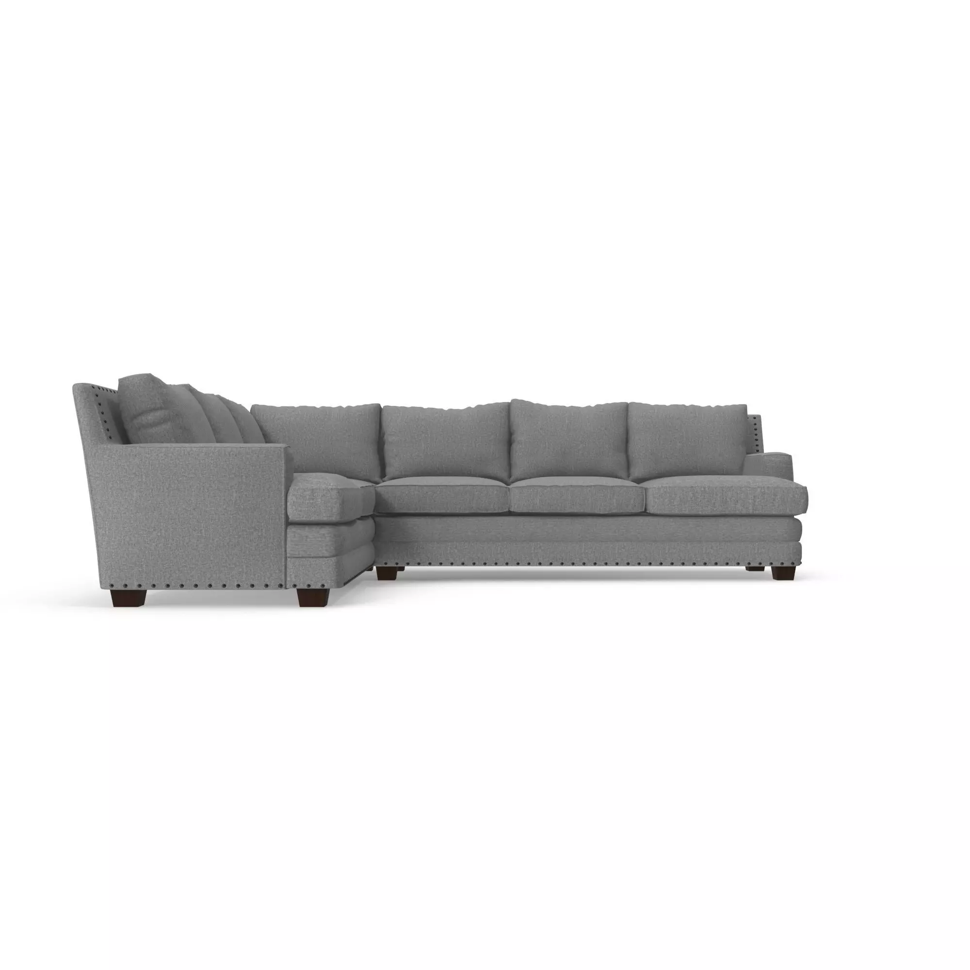 Riley Sectional Right Arm Sofa Left Arm Corner Free 3D model