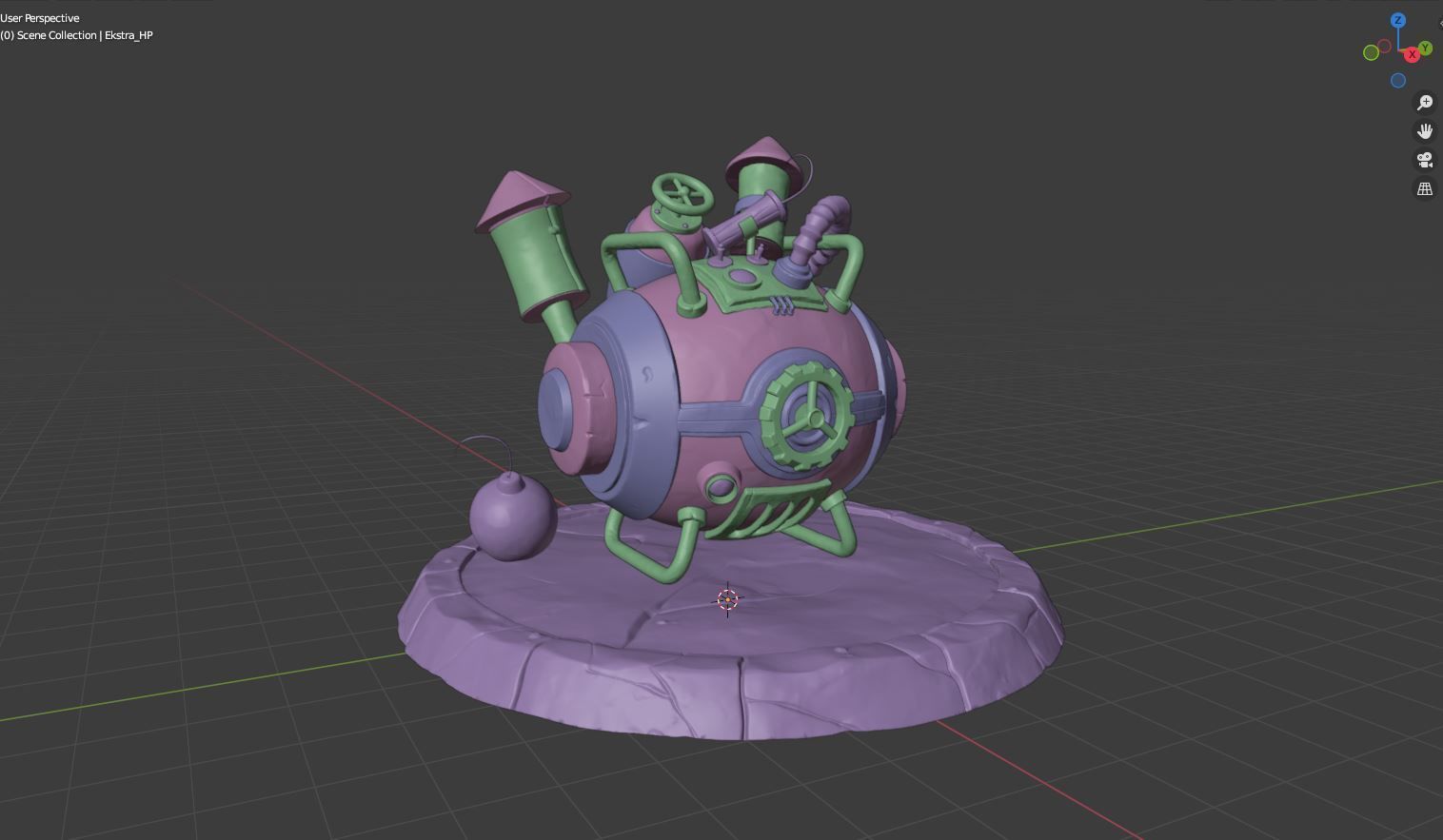 Bomb Ready for Print 3D print model_12