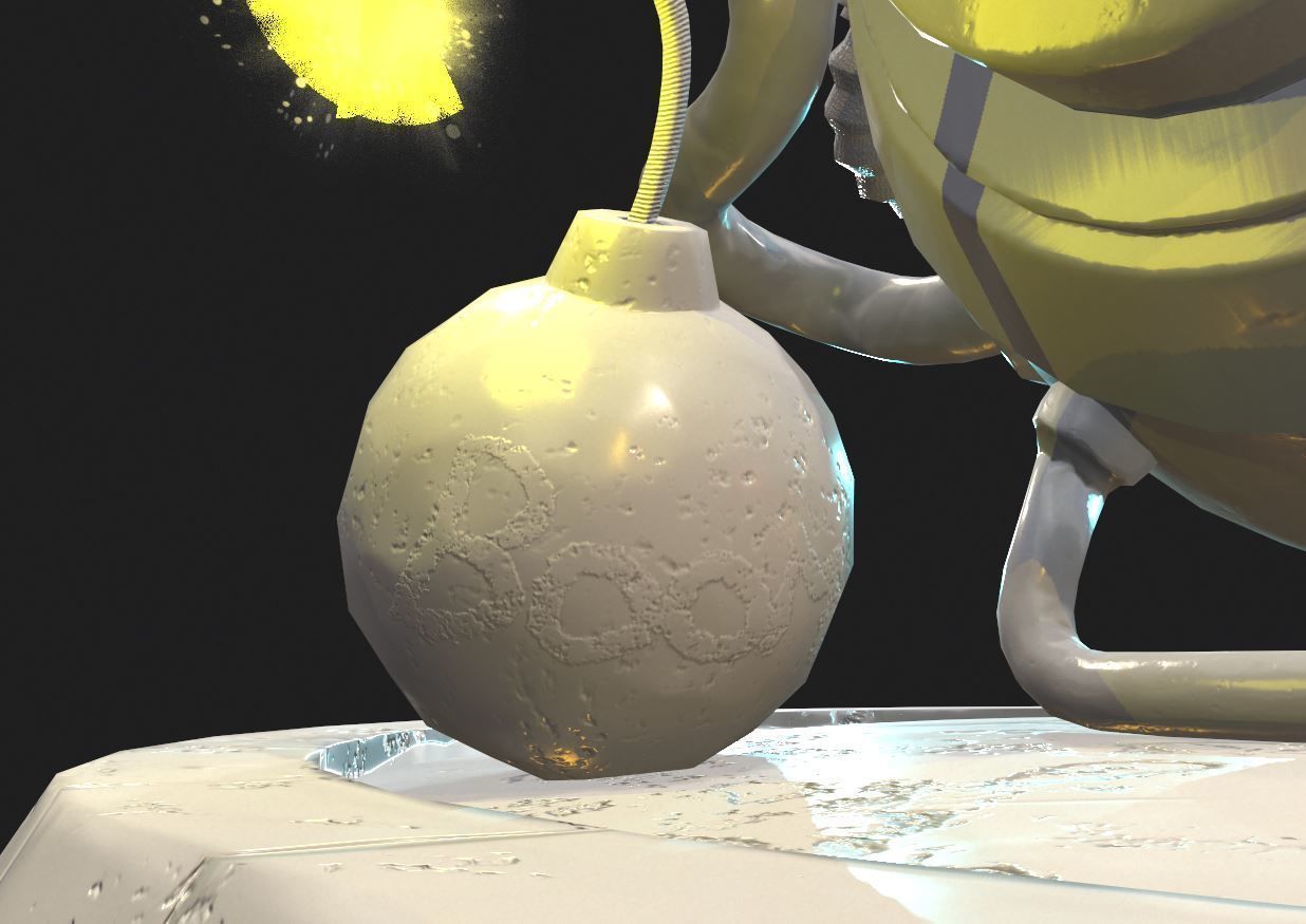 Bomb Ready for Print 3D print model_9