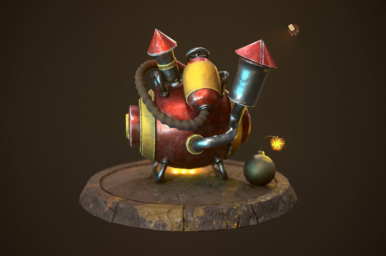 Bomb Ready for Print 3D print model_4