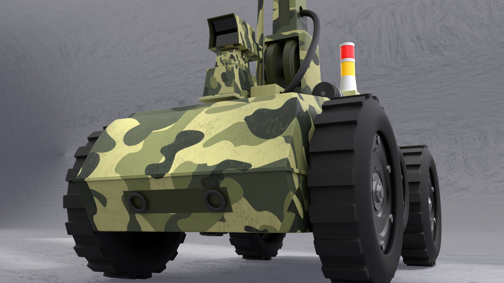 Military Robot 3D model_3