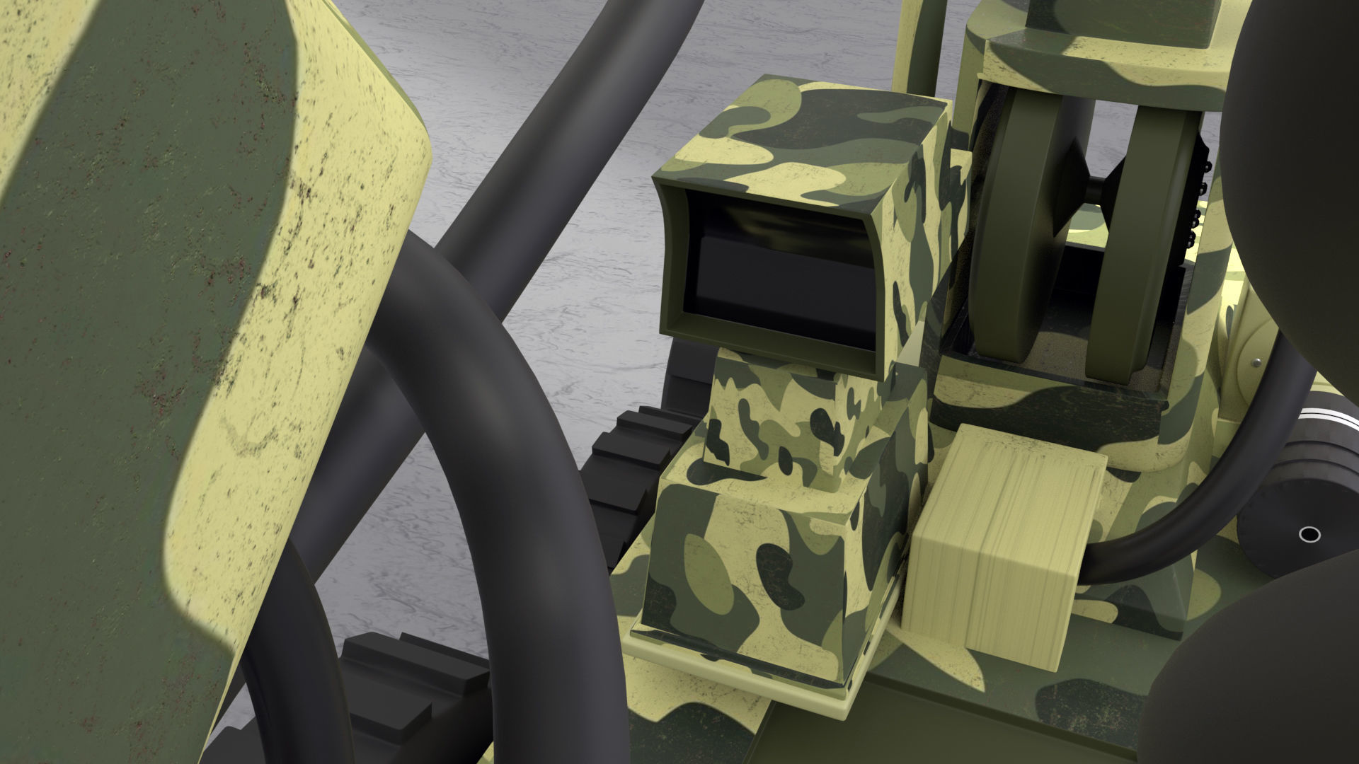 Military Robot 3D model_2