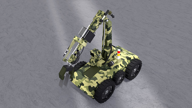 Military Robot 3D model