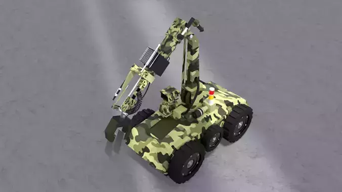 Military Robot 3D model