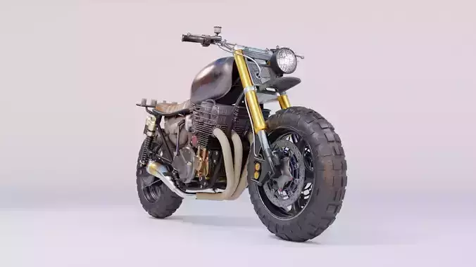 Daryl Dixon Bike The Walking dead   3D model