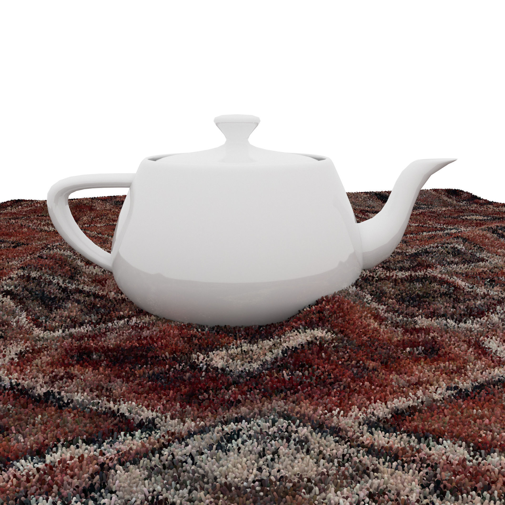 Rugs No 502 Low-poly 3D model_8