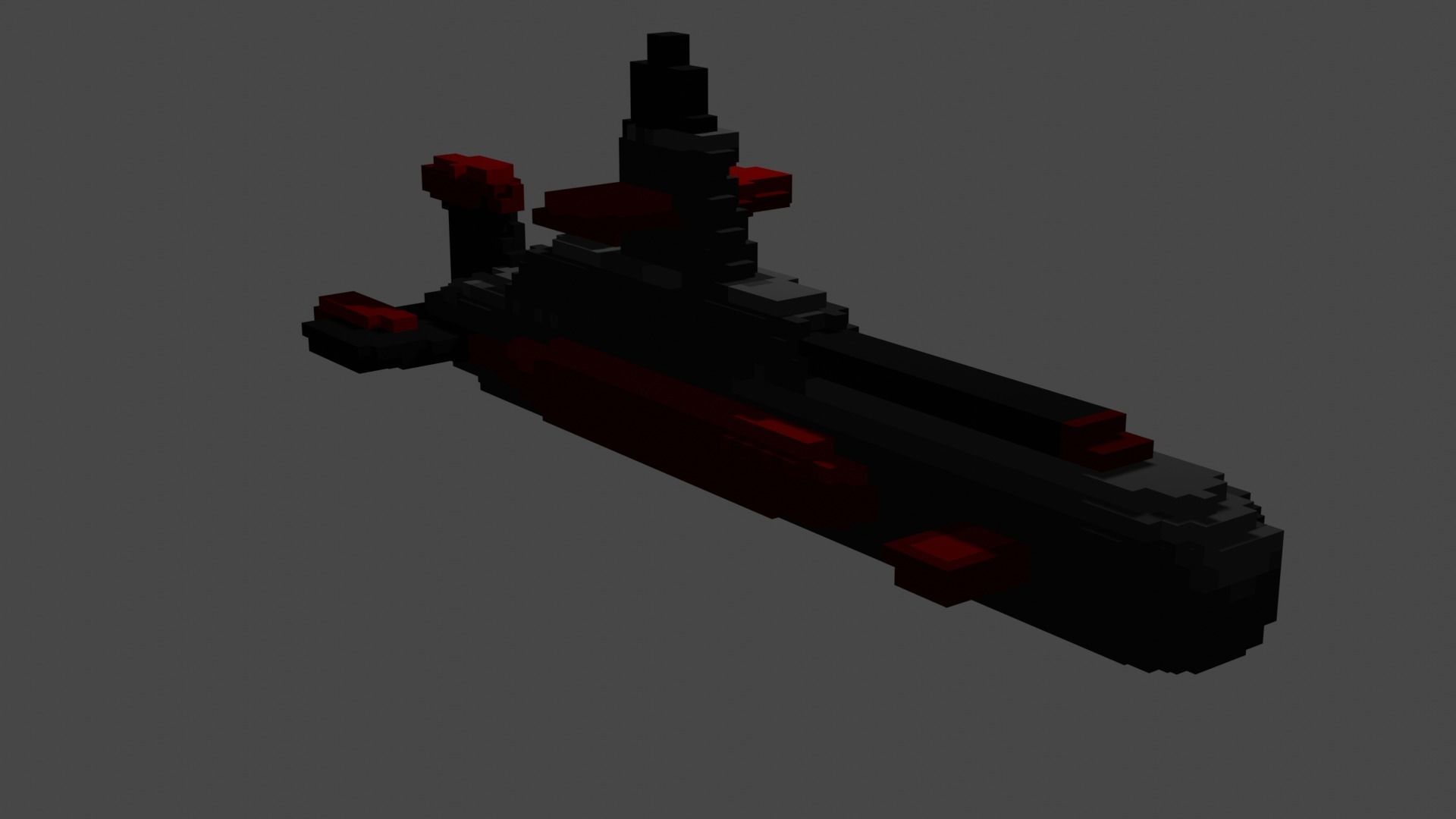 Soviet Submarine 3D model_2