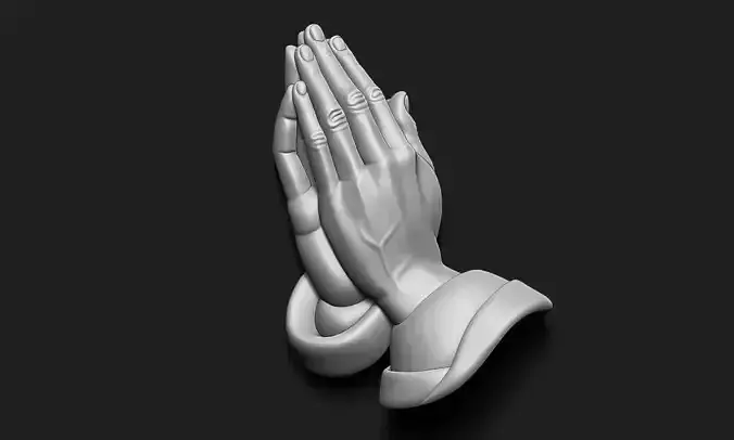 Praying Hands 3D print model