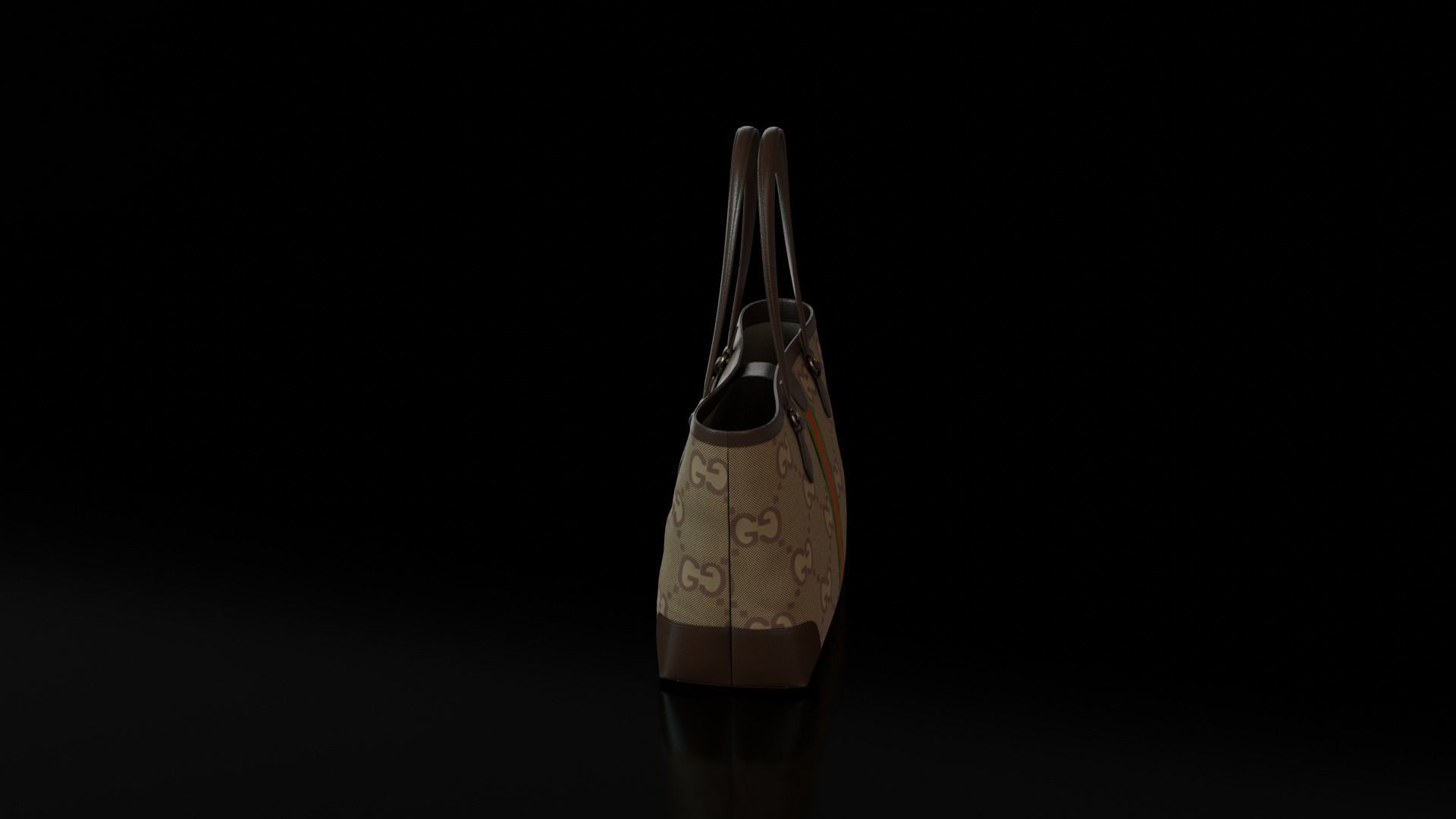 Gucci Bag 3D model_2