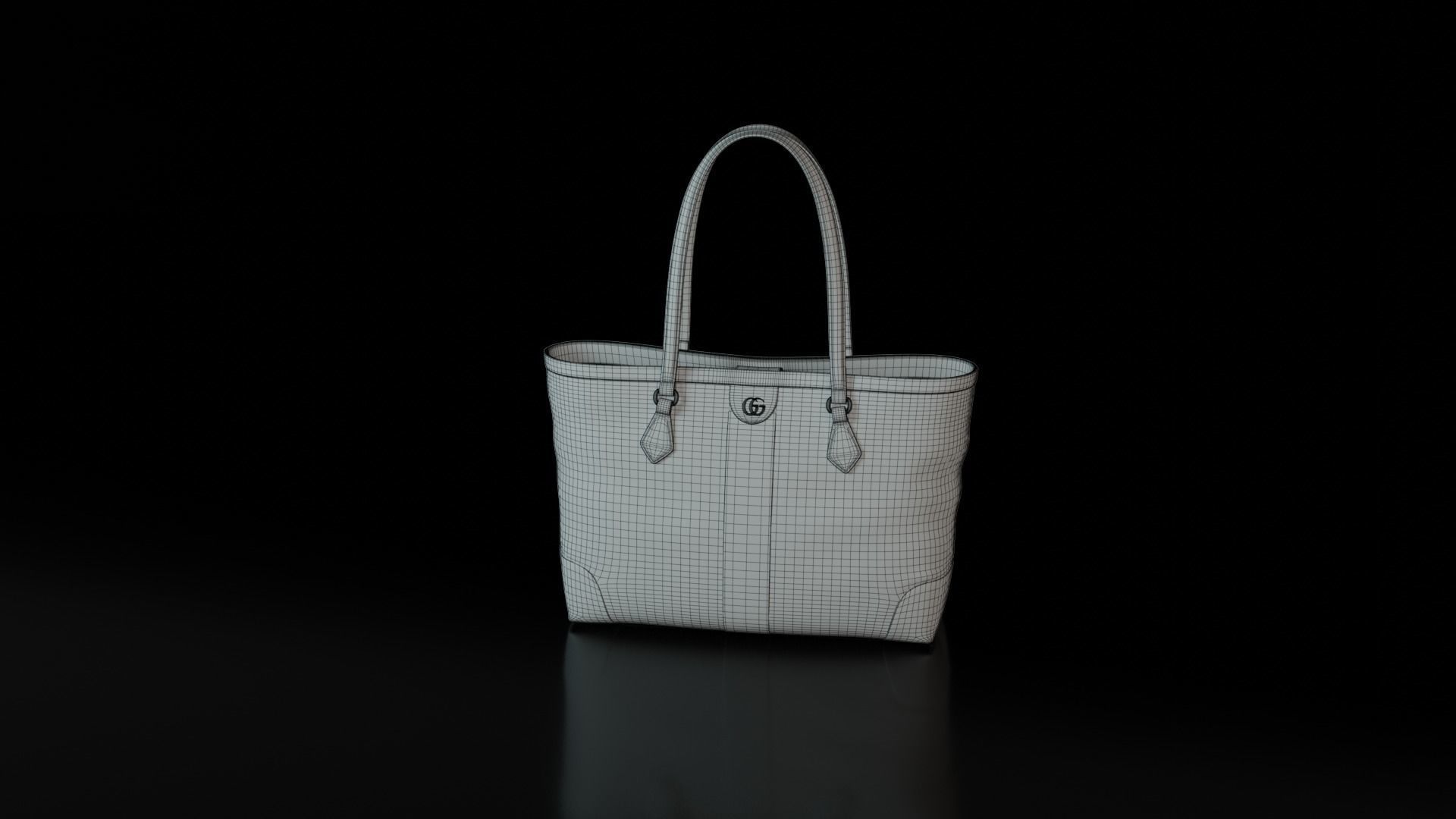 Gucci Bag 3D model_3