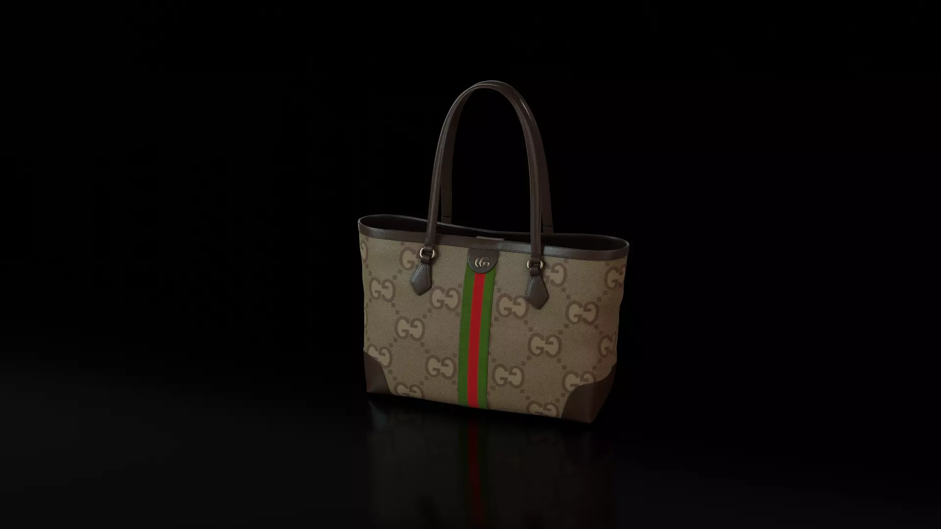 Gucci Bag 3D model_0
