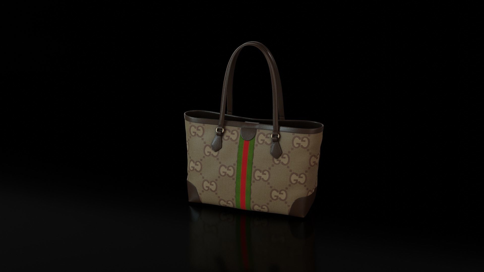 Gucci Bag 3D model_1