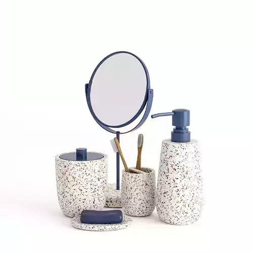 Bathroom Accessories Terrazzo
