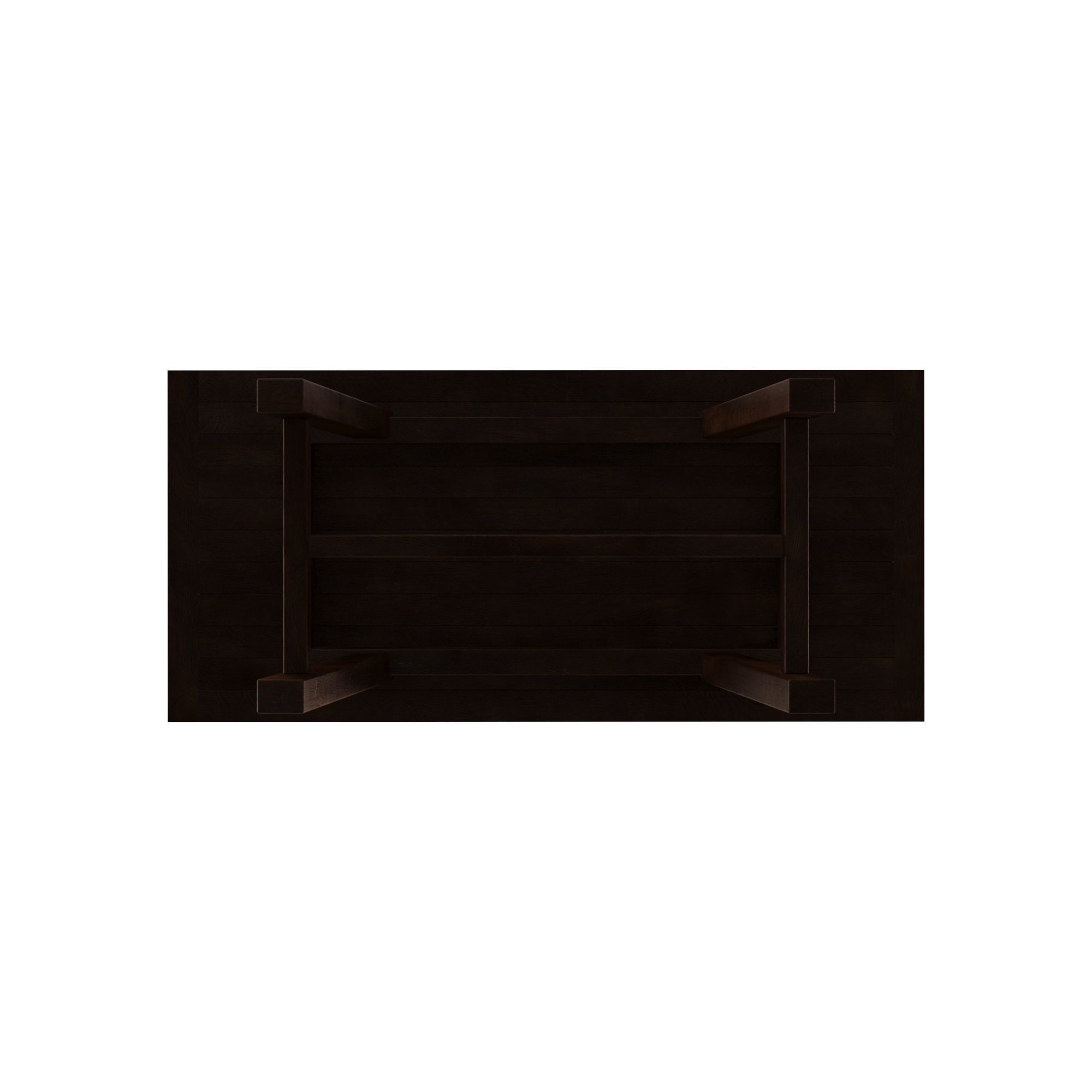 Bartol Fixed Reclaimed Pine Dining Table Free 3D model_7