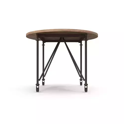 Flatiron Round Dining Table 3D model