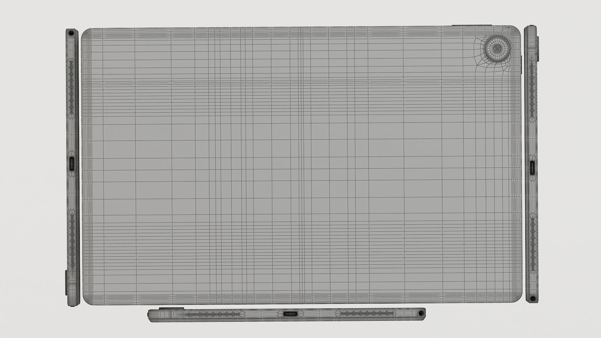 Realme Pad 3D model_21