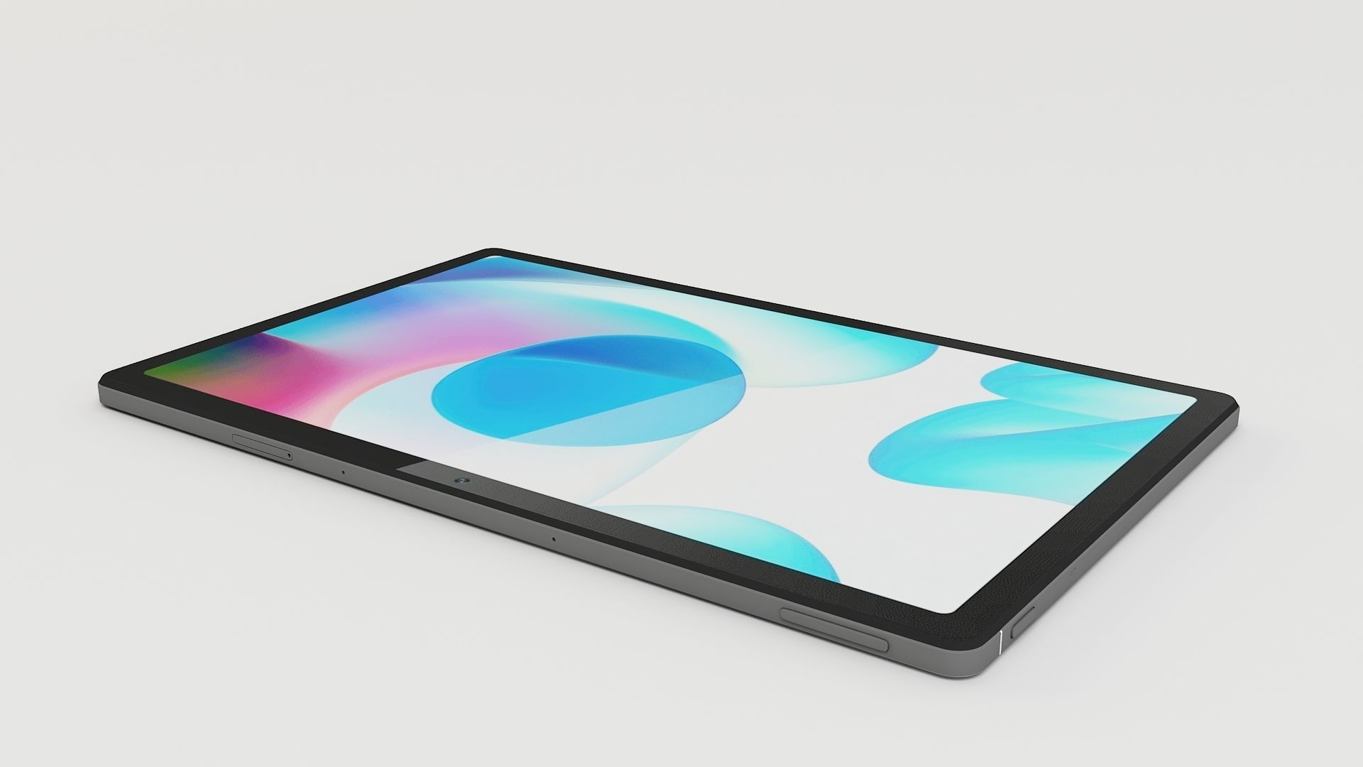 Realme Pad 3D model_11