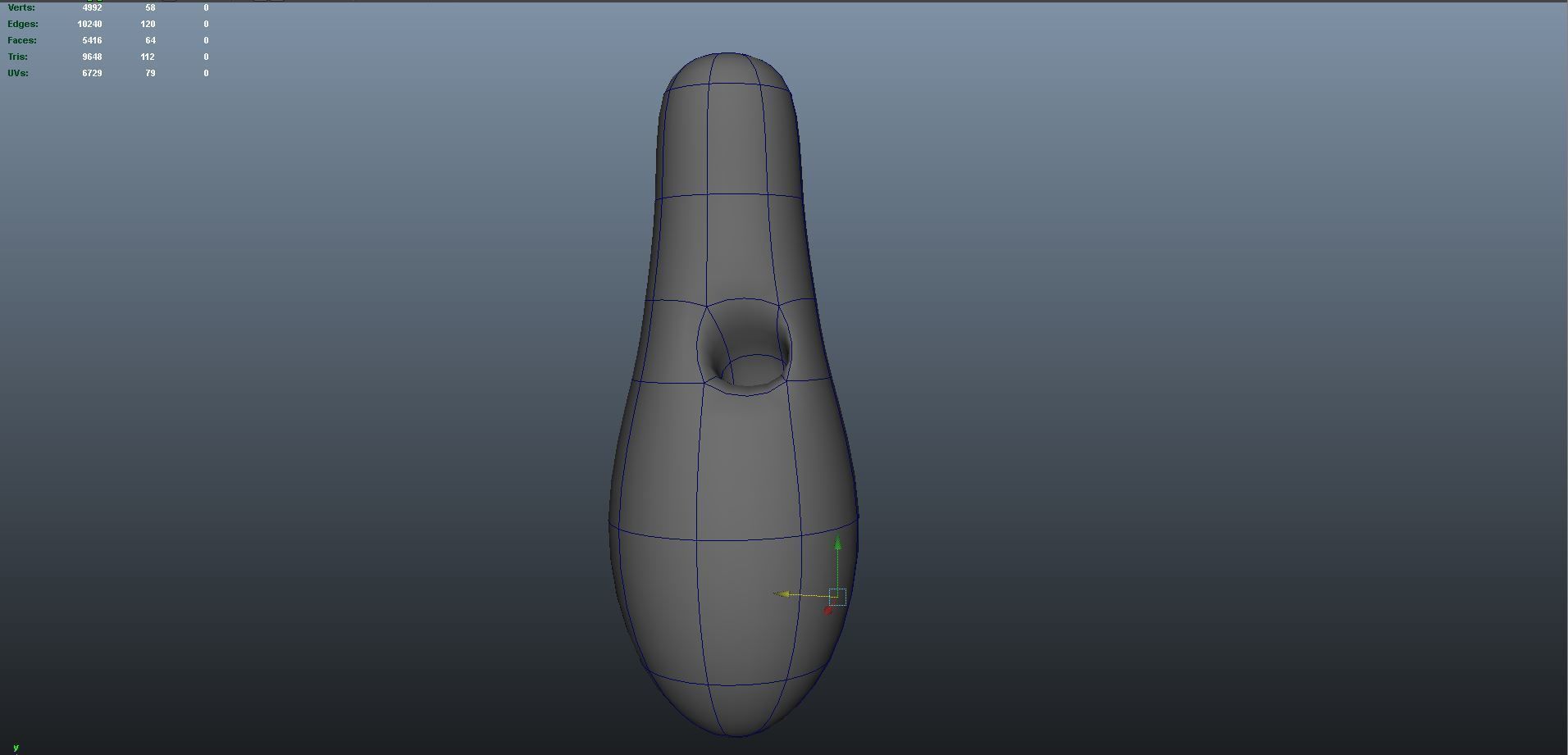 paramecium bacterium 3D model_8