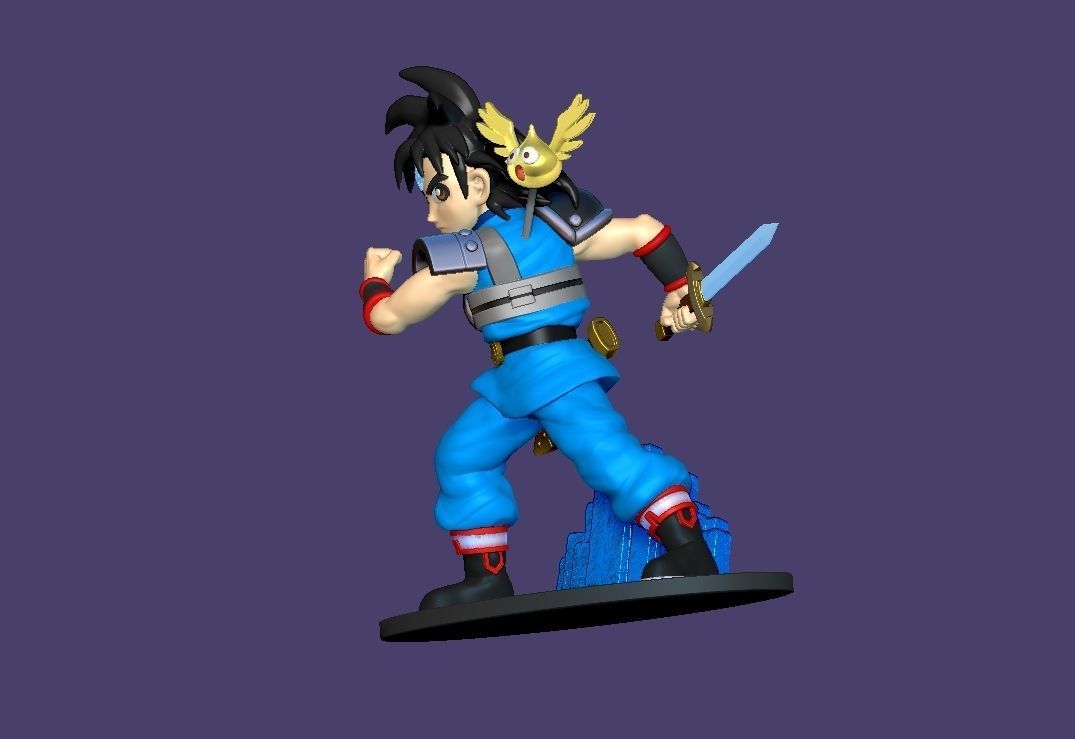 Dai Dragon Quest 3d Printable Figure 3D print model_5