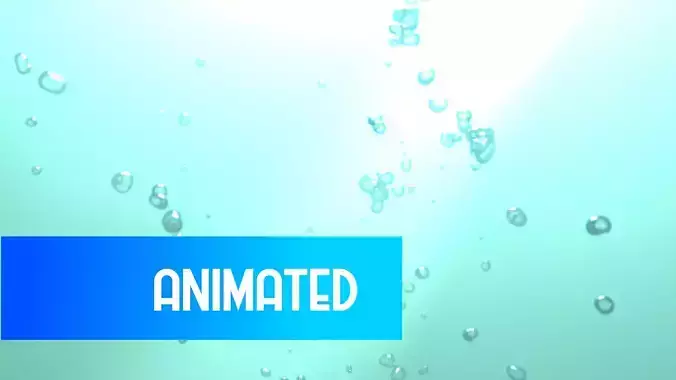 Stylized Bubbles 3D model